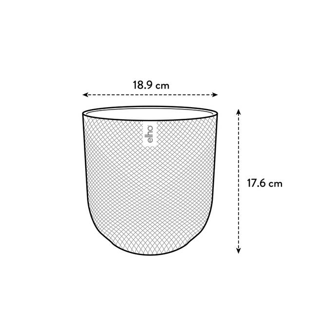 jazz round 19cm amber yellow